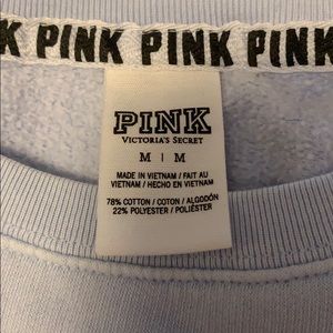 PINK Other - PINK size m light blue crew neck PINK Other - PINK size m light blue crew neck